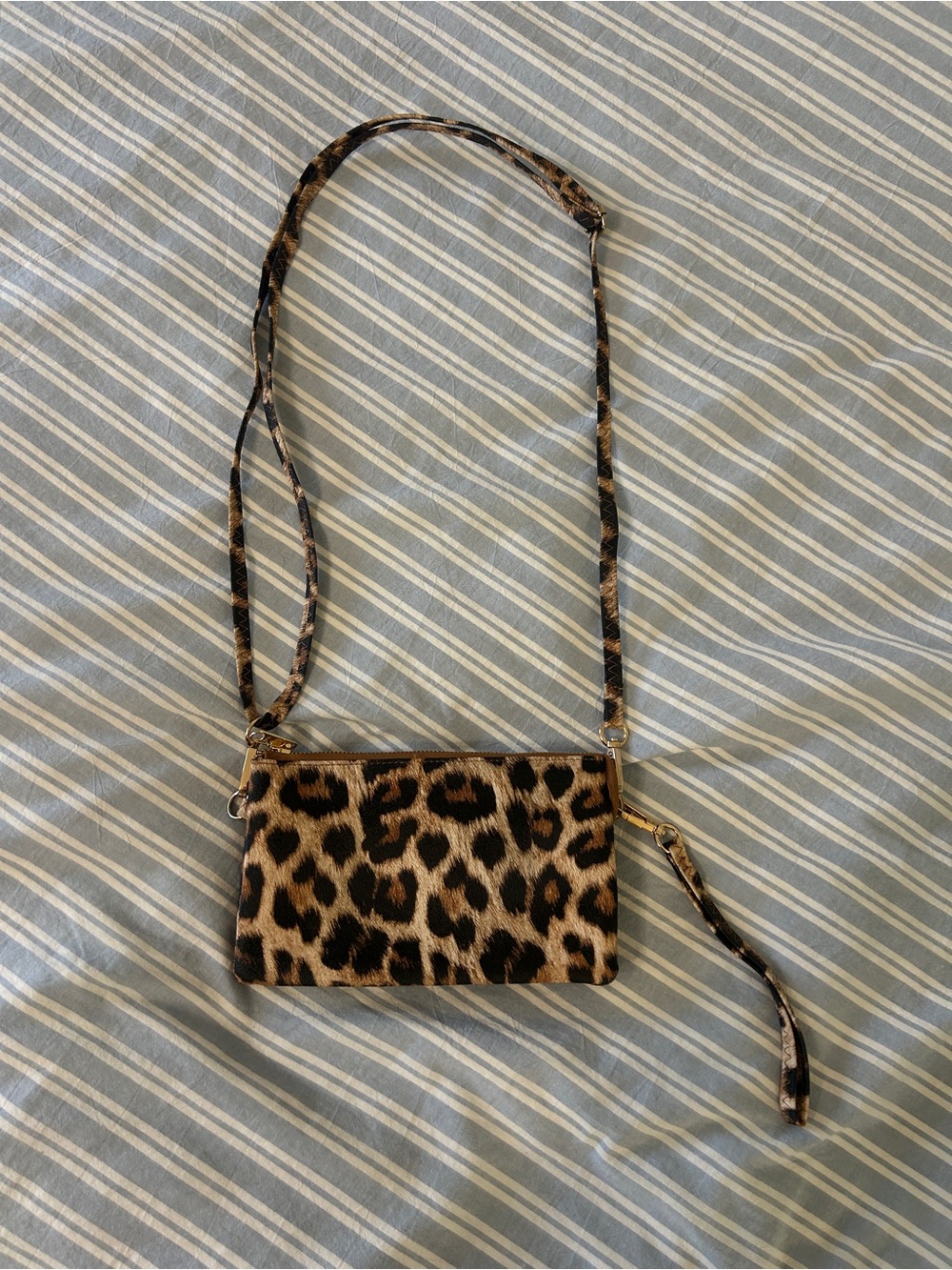 Leopard Print Purse/Wristlet/Clutch